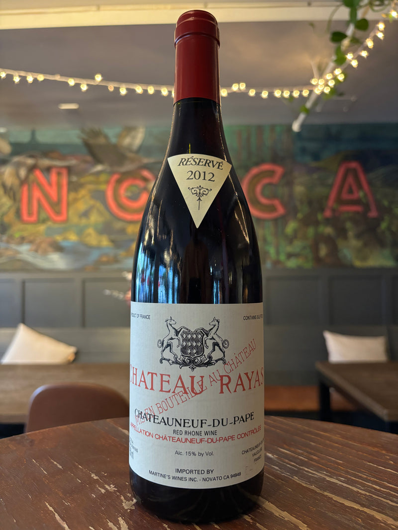 Chateau Rayas 2012 Châteauneuf-du-Pape Rouge